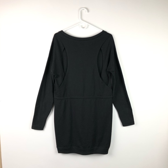 Rag &Bone Knit Drawstring Waist Dress Cut-Out Back - Picture 6 of 11